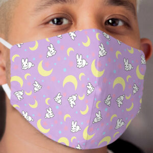 Moody Rabbits Cloth Face Mask