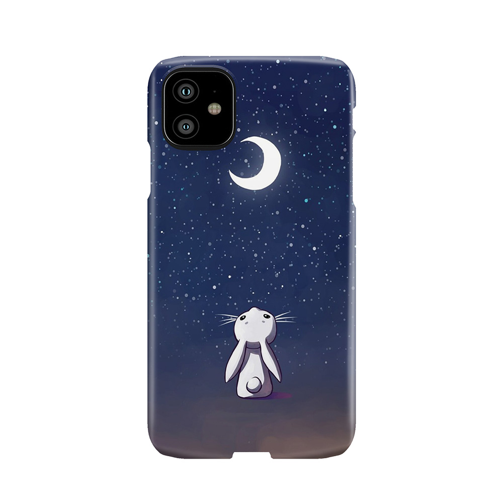 Moon Bunny 3 Phone Case