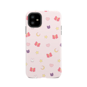 Moon Bunny Tough Phone Case