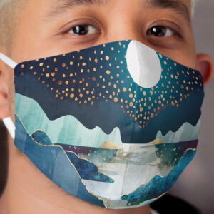 Moon Glow Cloth Face Mask