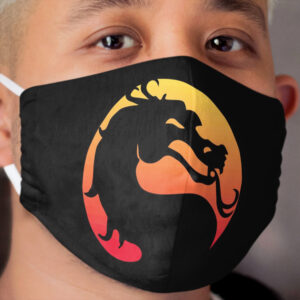 Mortal Kombat Logo Cloth Face Mask