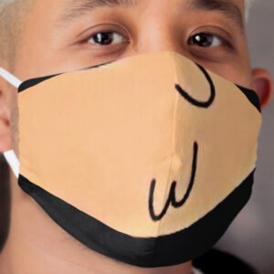 Morty mouth 2 Cloth Face Mask