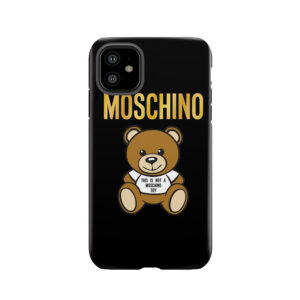 Moschino Bear Logo Tough Phone Case