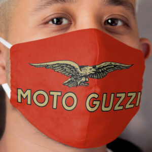 Moto Guzzi Logo ,, Hoodie, Cloth Face Mask