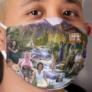 Mountain Paradise Cloth Face Mask