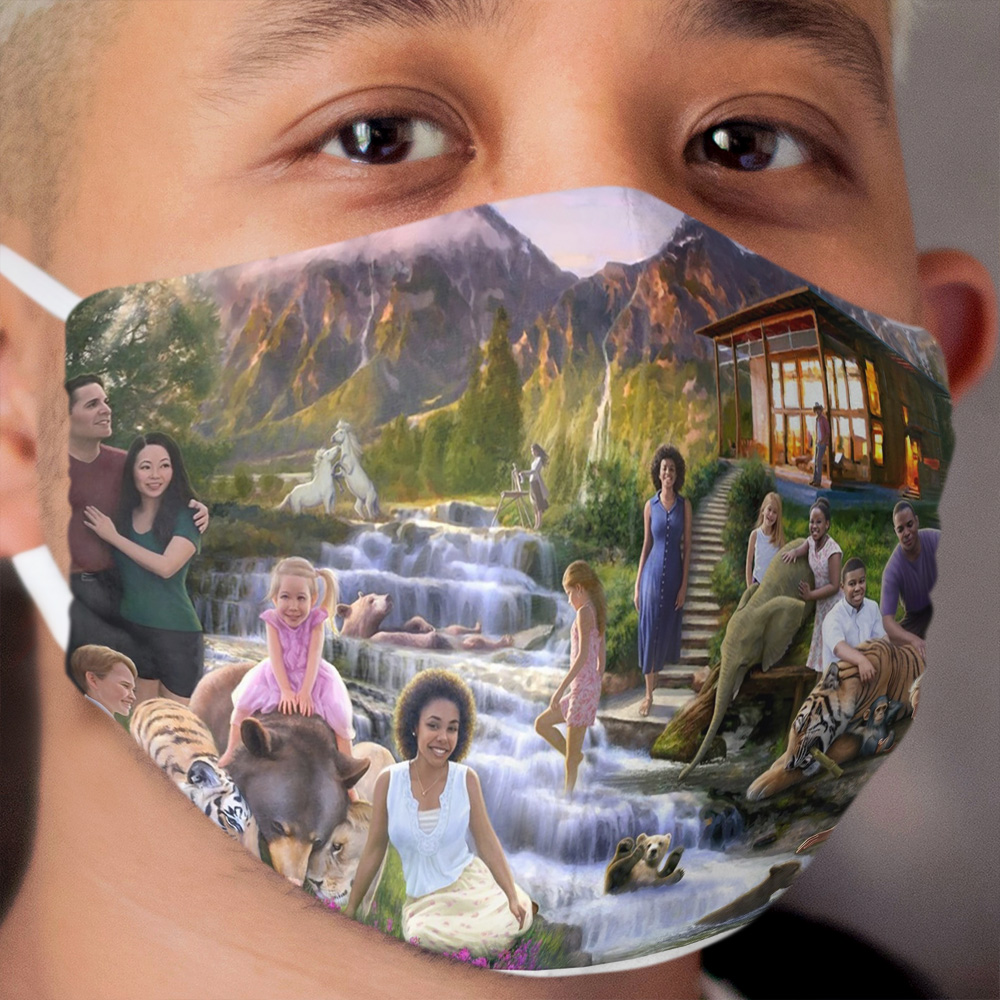 Mountain Paradise Cloth Face Mask