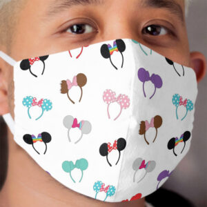 Mouse Ears Pattern Cloth Face Mask