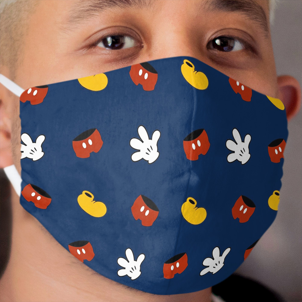 Mouse Pattern Cloth Face Mask