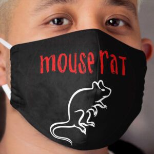 Mouse Rat Logo - Parks and Rec Cloth Face Mask