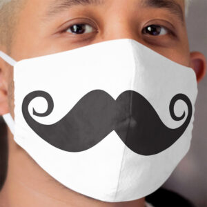 Moustache Cloth Face Mask