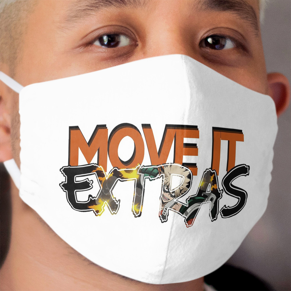 Move it extras Bakugo Cloth Face Mask