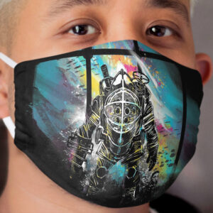 Mr Bubbles Cloth Face Mask