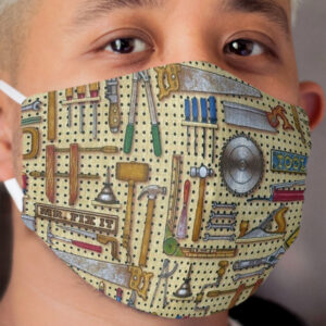 Mr. Fix It Handyman Tools Workshop Cloth Face Mask