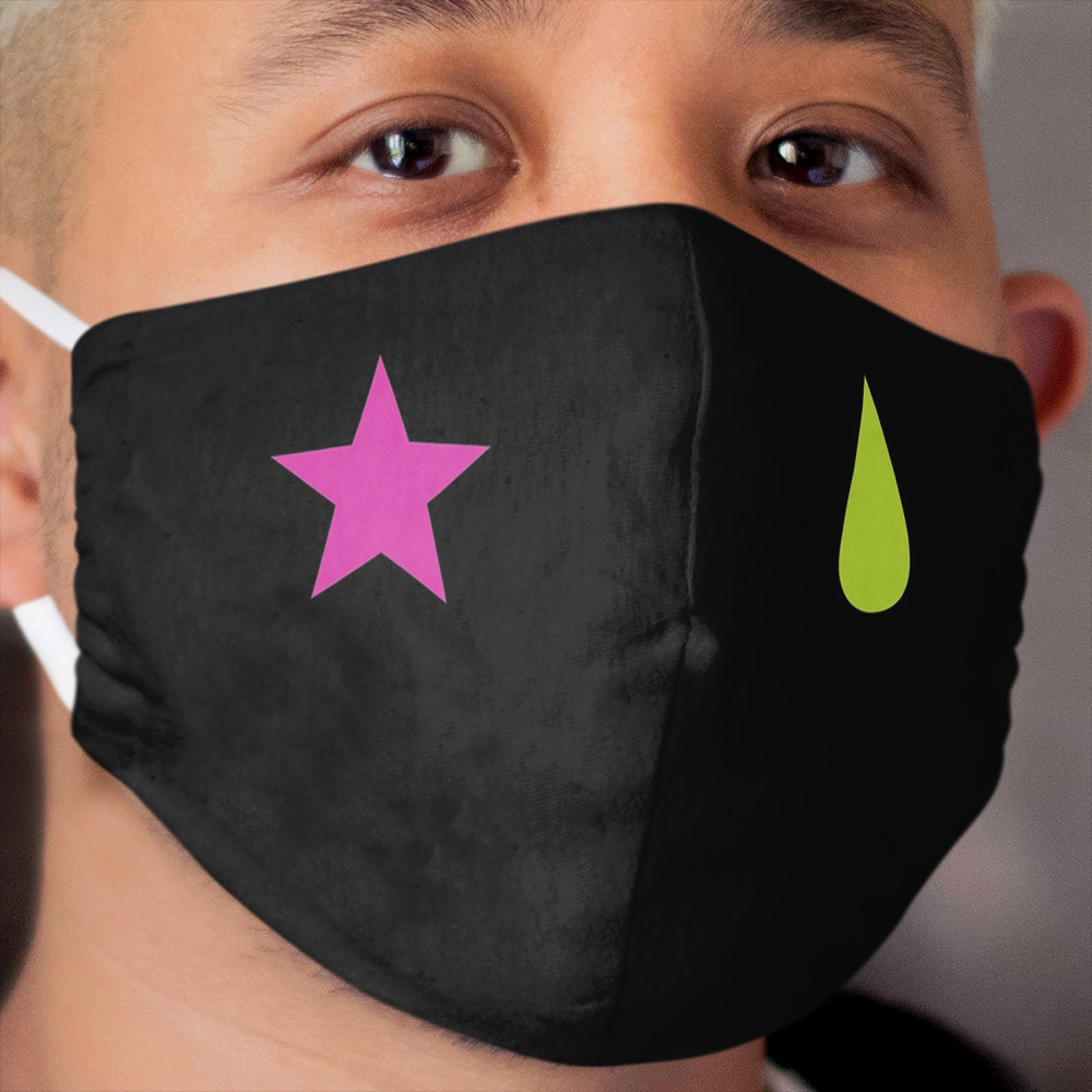 Mr Morow Star Drop Cloth Face Mask