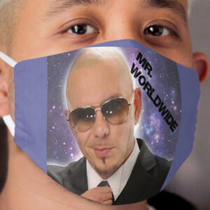 Mr.Worldwide /Pitbull/ Cloth Face Mask