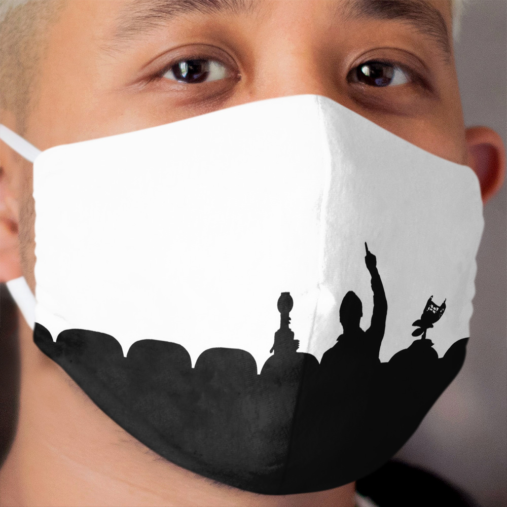 MST3K Silhouette Cloth Face Mask