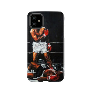 Muhammad Ali Knocks Out Sonny Liston Tough Phone Case