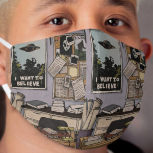 Mulder's Office Cloth Face Mask