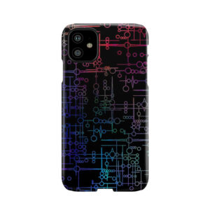 Multi Coloured Kree Symbols Phone Case