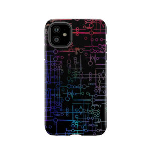 Multi Coloured Kree Symbols Tough Phone Case