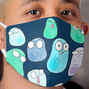 Multicellular Mosaic Cloth Face Mask