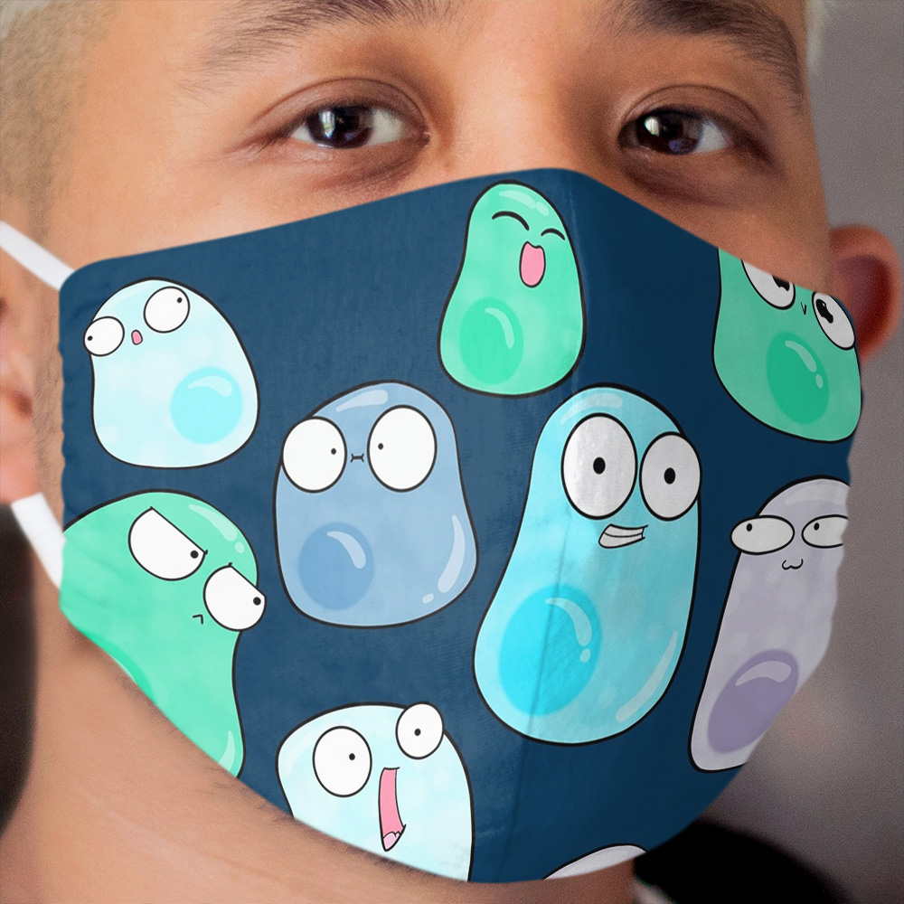 Multicellular Mosaic Cloth Face Mask