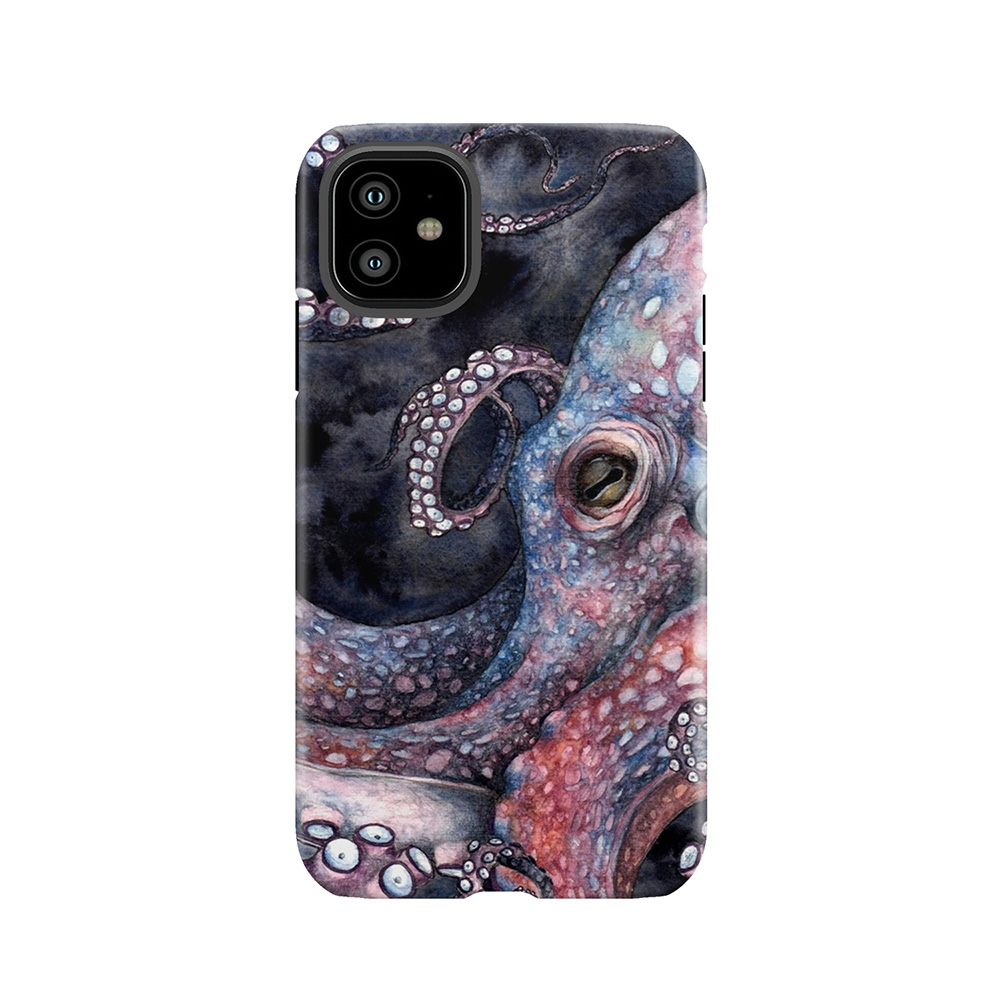 Multicolor Octopus Tough Phone Case