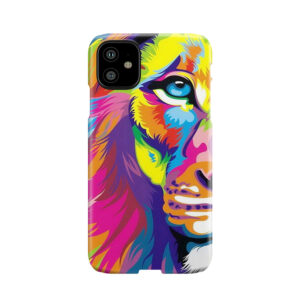 Multicolored Lion Phone Case