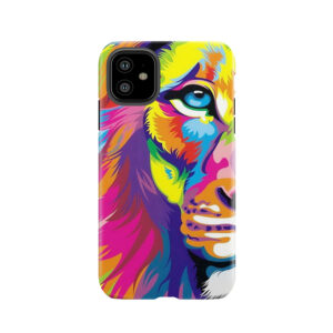 Multicolored Lion Tough Phone Case