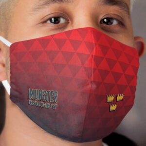 Munster rugby face mask alternative. original pattern design available on other products Cloth Face Mask