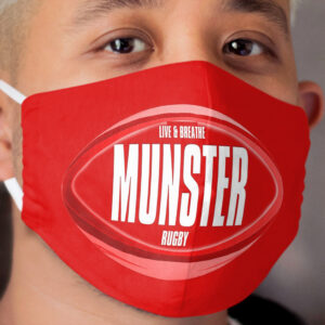 Munster Rugby Cloth Face Mask