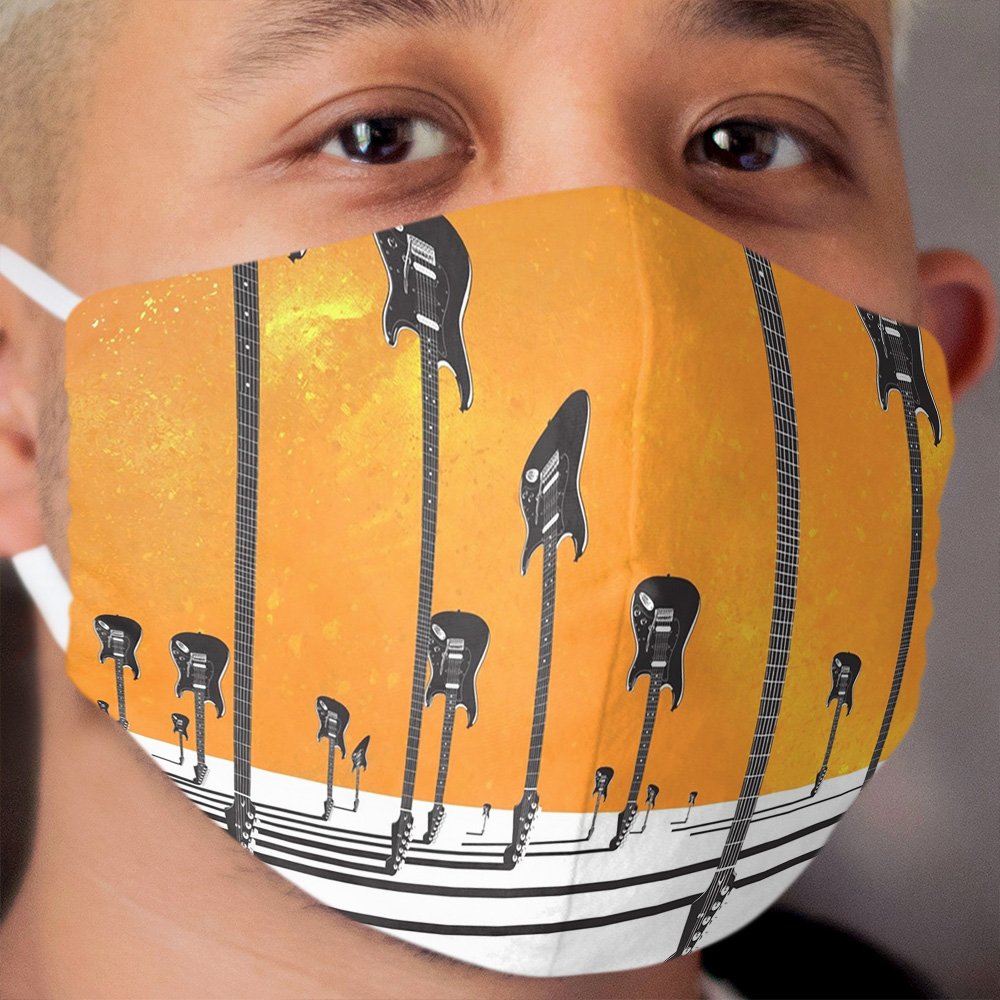 Muse Origin of symetry guitar Cloth Face Mask