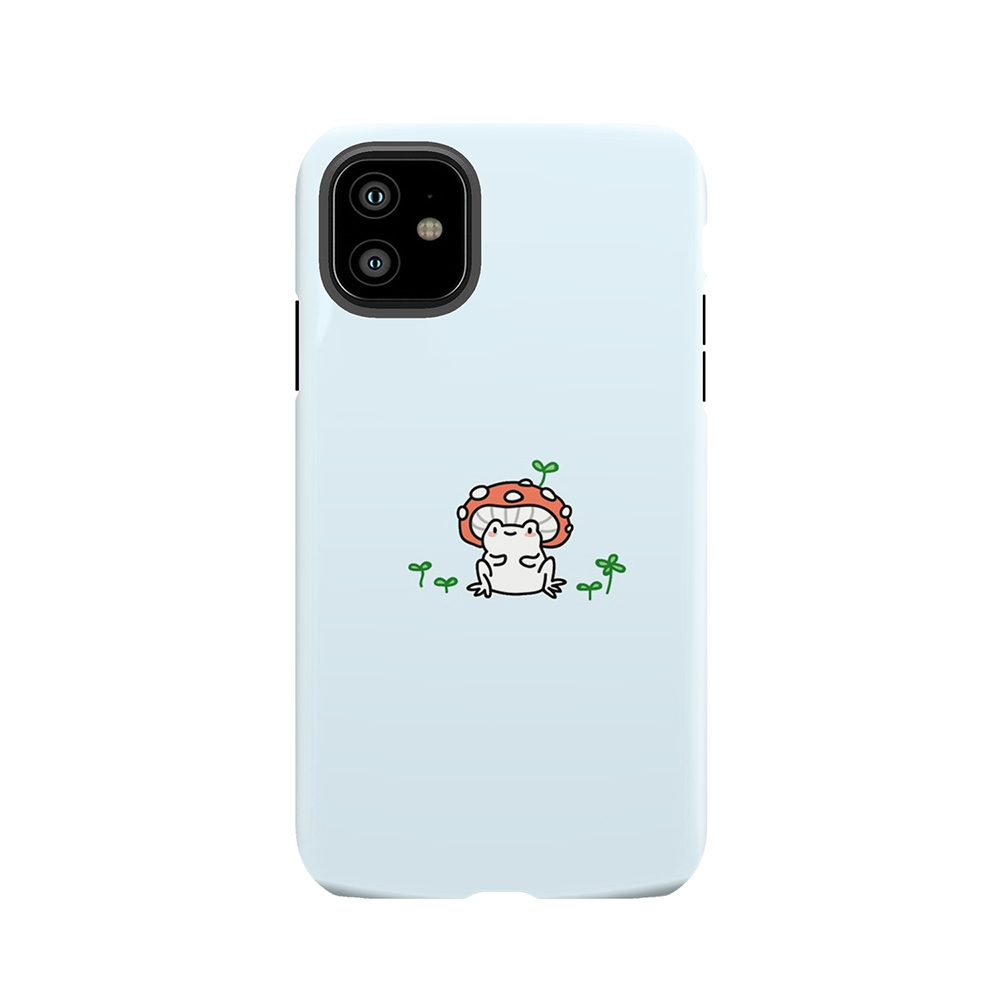 Mushroom Frog Tough Phone Case