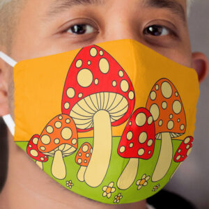 Mushrooms Cloth Face Mask 2