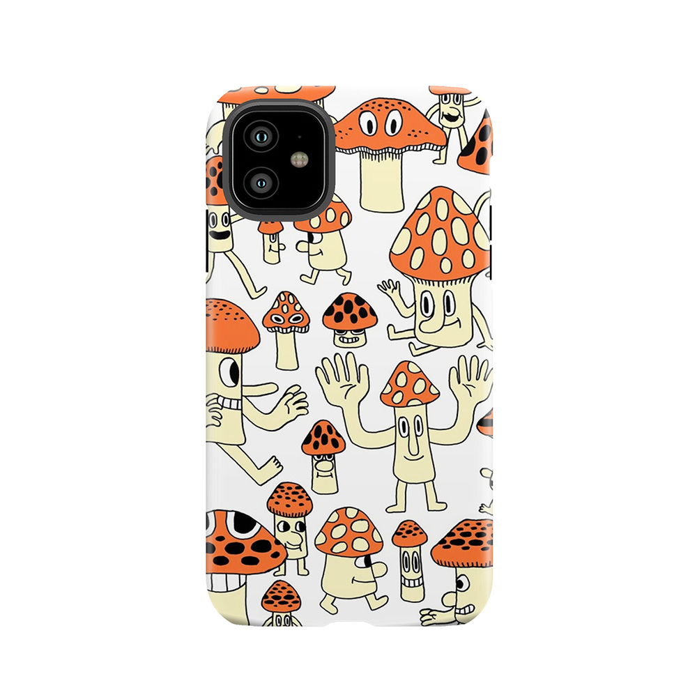Mushrooms Tough Phone Case