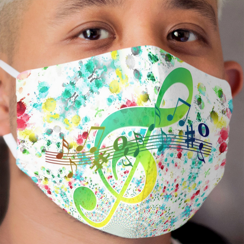 Music Cloth Face Mask 3