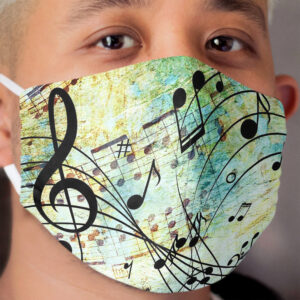 Music Cloth Face Mask