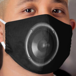 Music Speaker Cloth Face Mask
