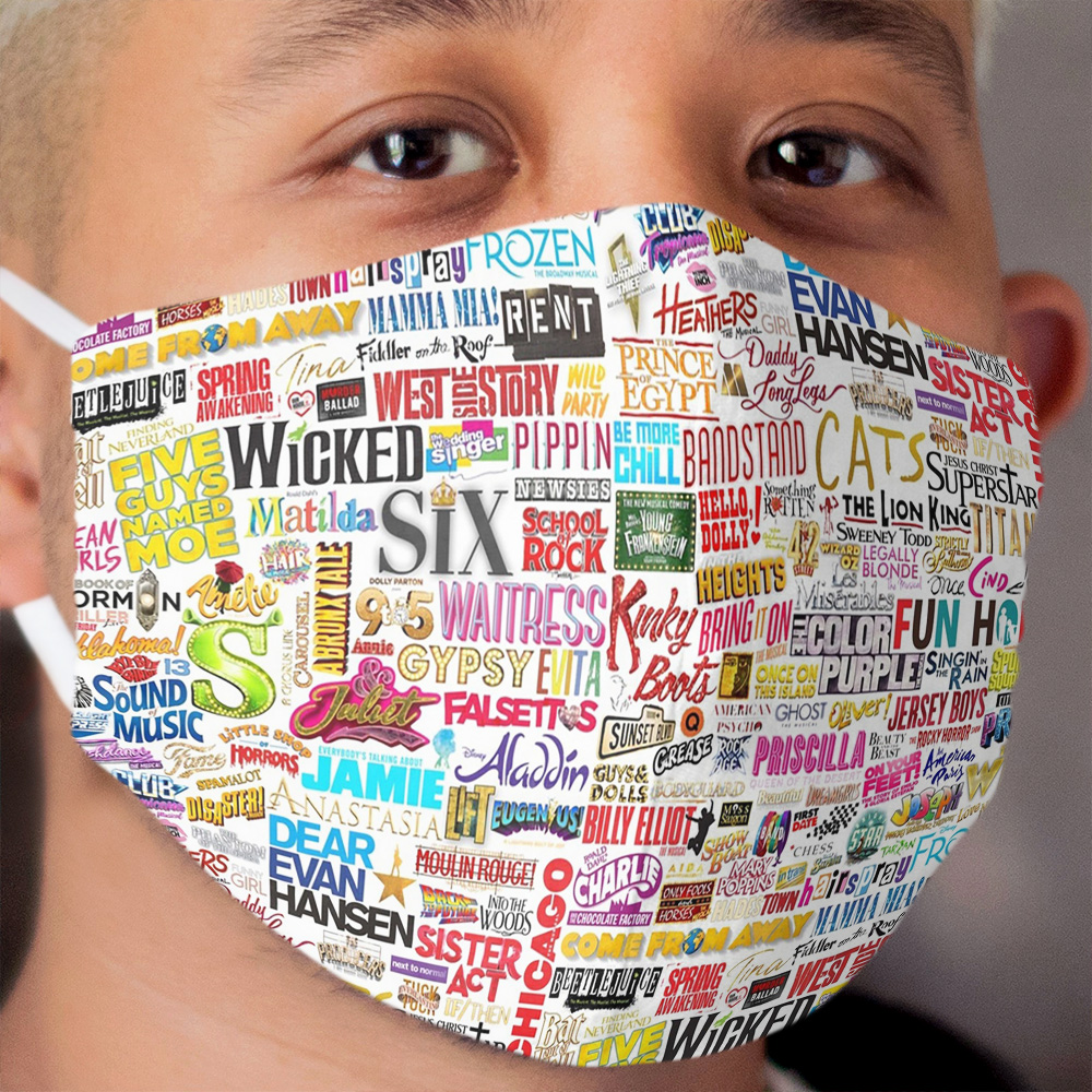 Musicals (2020 Edition) Cloth Face Mask