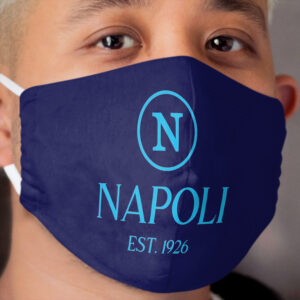 Napoli Blue Cloth Face Mask