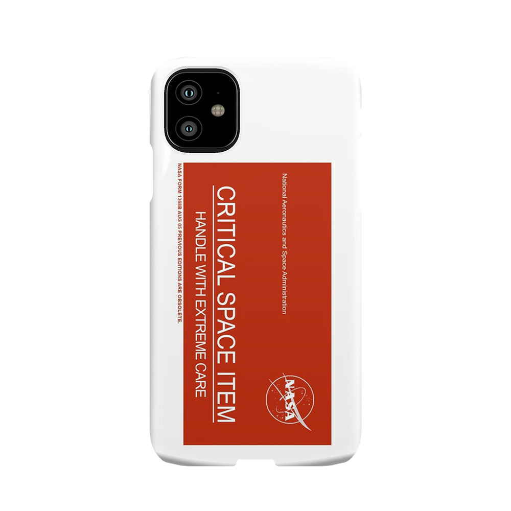 Nasa Critical Space Item Phone Case