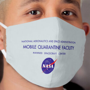 NASA Mobile Quarantine Facility Cloth Face Mask