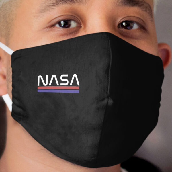 NASA Red and Blue Cloth Face Mask