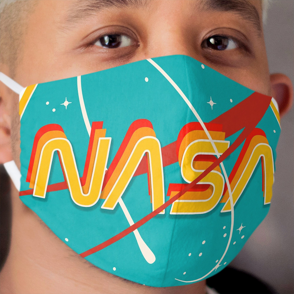 NASA RETRO Cloth Face Mask