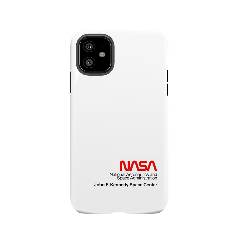 Nasa (Space White) - Space Voyager Tough Phone Case