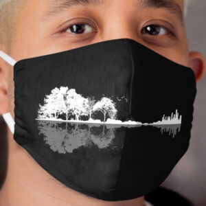 Nature Guitar Cloth Face Mask