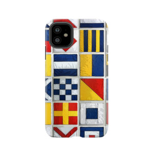 Nautical Flags Tough Phone Case