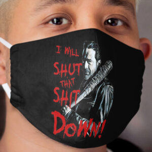 Negan Cloth Face Mask