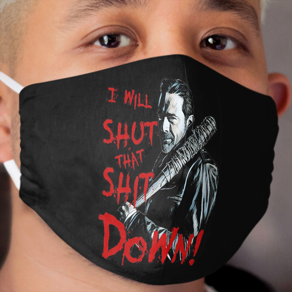 Negan Cloth Face Mask