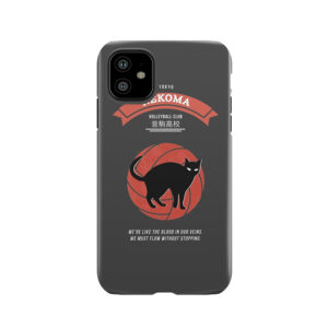 Nekoma Crest (Light) Tough Phone Case